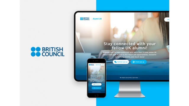 British Council Alumni UK Platform by Flow