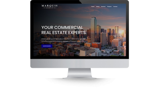 Marquis Group - Web Design by JSL Marketing