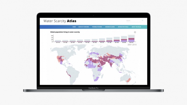 Water Scarcity Atlas by Mediapool