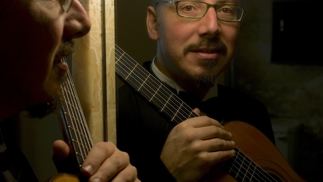Leopoldo Saracino, Guitarist. by Francesco Nencini