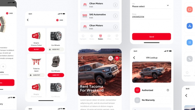 Toyota - Mobile App Redesign by Startup Development House