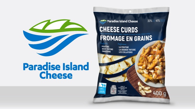 Paradise Island Cheese Curd Cheese Packaging Redesign by AS Advertising