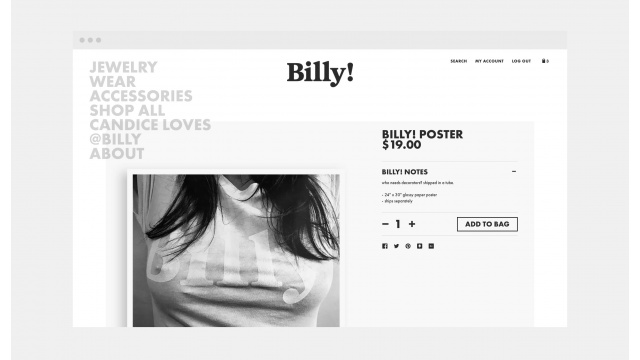 Ecommerce website by RIOT