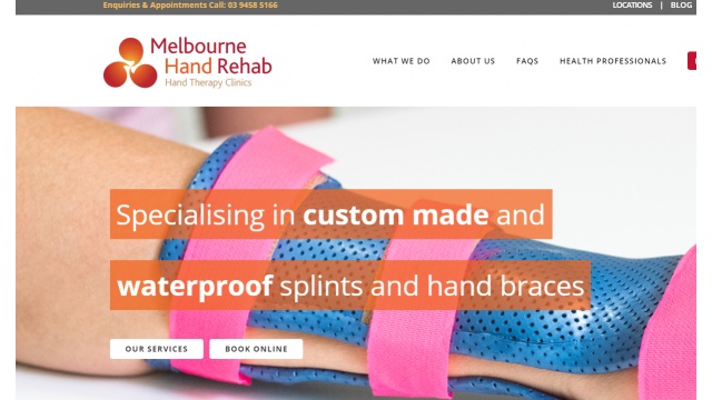 Melbourne Hand Rehab - Health Marketing &amp;amp;amp;amp;amp; Public Relations by Affect Media