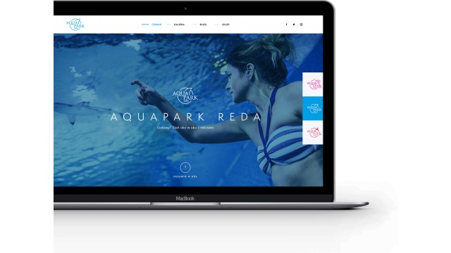 Website designed for Aqua Park Reda by Website Style