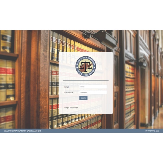 Bar Exam Applicant Tracking Web Application for the West Virginia Board of Law Examiners by Associated Systems Professionals