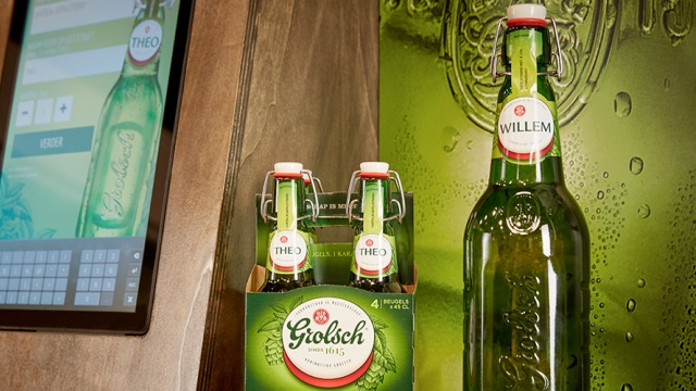 Personalising Grolsch&amp;amp;amp;amp;amp;#039;s famous swing top bottle by Wirelab – Digital Creatives