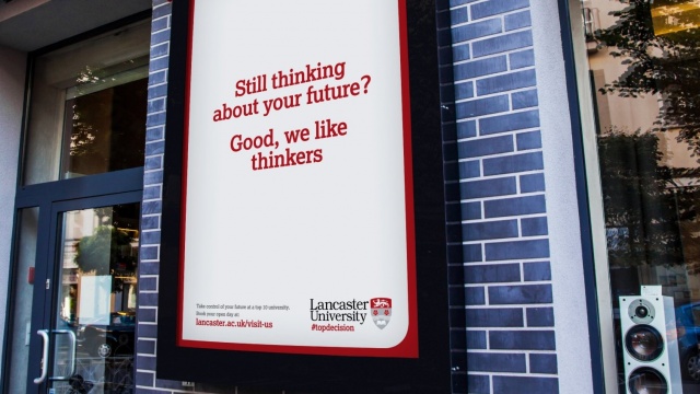 Lancaster University Campaign by RH Partners