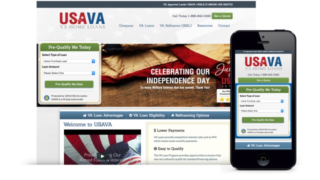 USAVA Lending by Boundless Design and Marketing