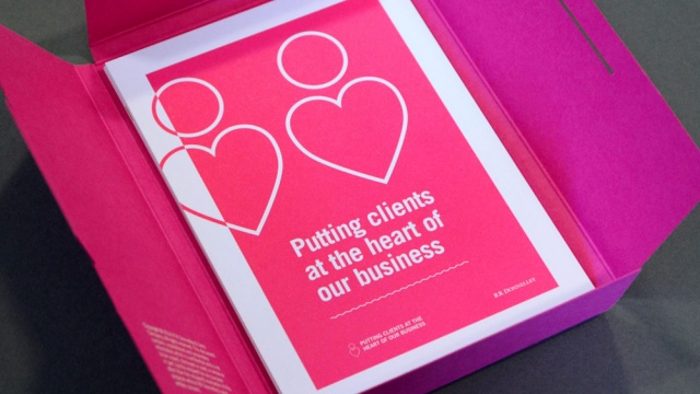 Clients at the heart Design Campaign by RRD Creative