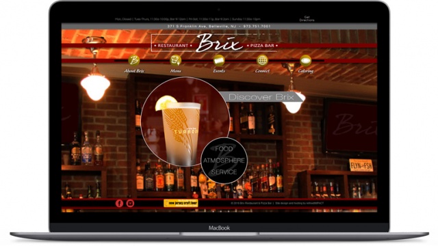 Brix Restaurant Mobile Friendly Web Design by Refined Impact
