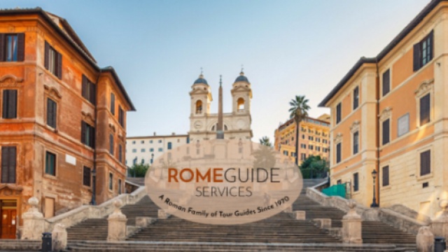 Rome Guide Services Logo design by Rome Design Agency