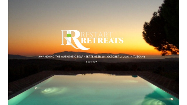Restart Retreats Web design by Rome Design Agency