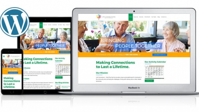 Life Connections Website by Rod Rice Design