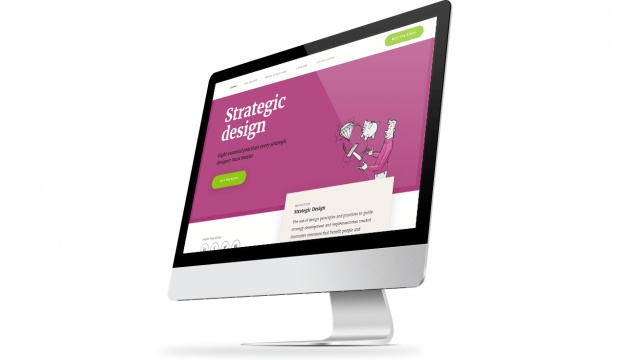 Website Strategic Design Book Campaign by Rodesk