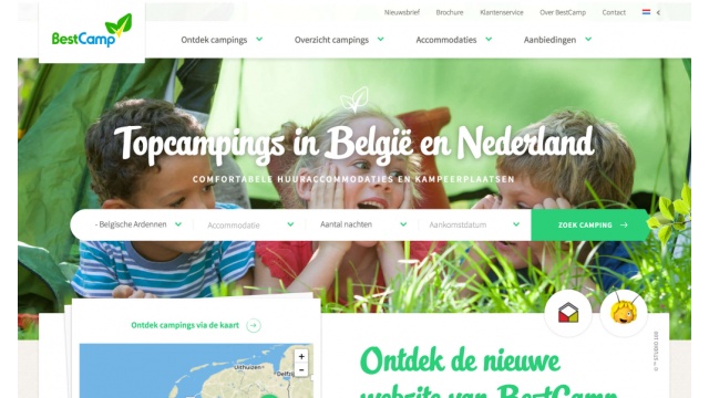 Website BestCamp Campaign by Rodesk