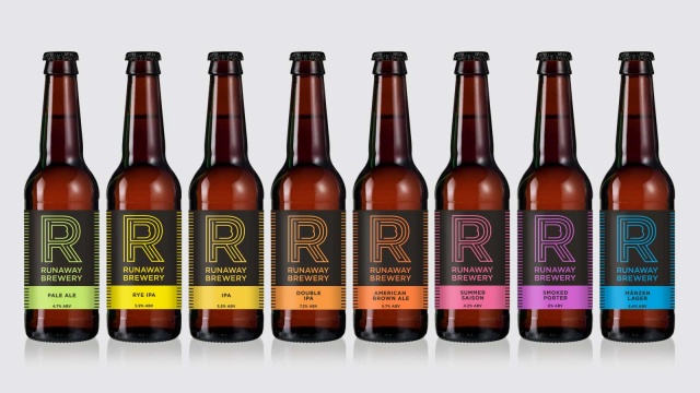 Runaway Brewery Branding by Row-A