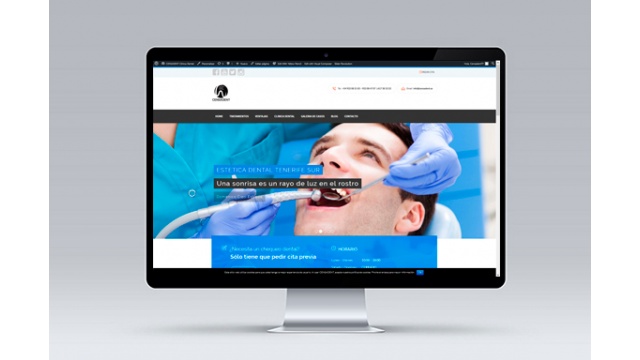 Branding, web design and development CENSADENT, dental clinic by iMeelZ - Spain