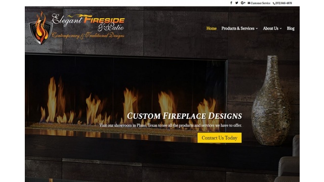 ELEGANT FIRESIDE AND PATIO by Click4Corp