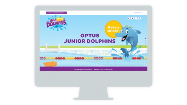 Optus Junior Dolphins by W3 Digital