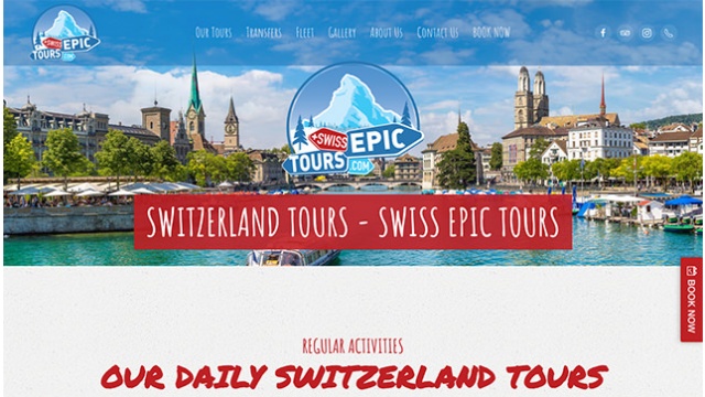 Swiss Epic Tours by Navega Bem Web Design