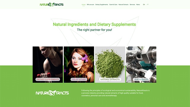 NatureXracts by Navega Bem Web Design