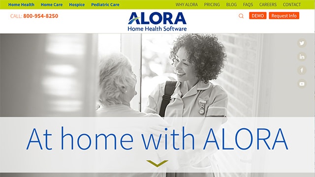 Alora Home Health Software by Navega Bem