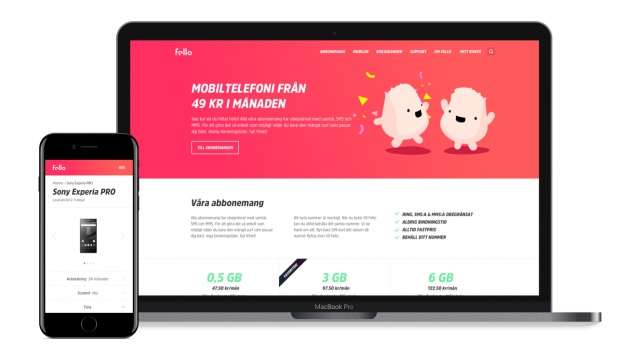 Fello – The caring mobile operator by BRV agency