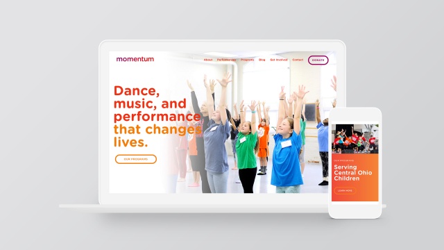 Momentum Excellence / Website by FORT