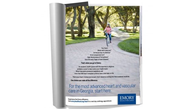 Emory Healthcare Print Campaign by SPM Marketing and Communications
