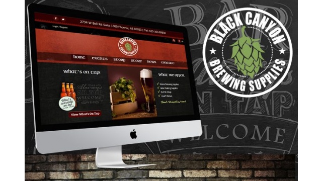 BLACK CANYON BREWING SUPPLIERS by Fox Designs Studio