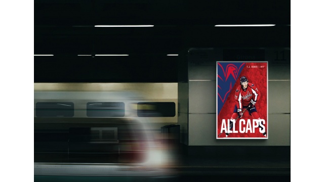 Washington Capitals by Forty Forty Agency