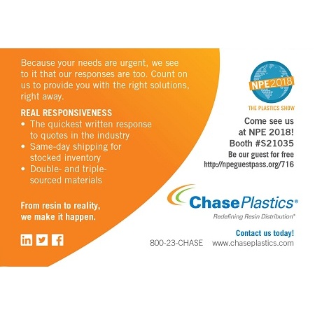 Chase Plastics by Group 55 Marketing