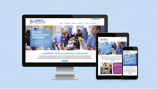 Cambridge Critical Care - Brand Identity and Website by Igentics