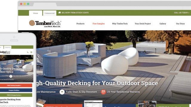 TimberTech UK by Designer Websites Ltd