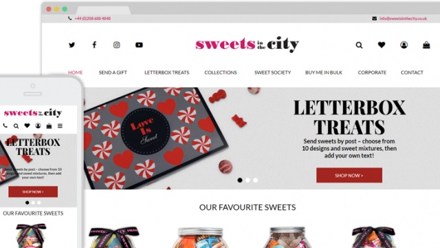 Sweets In The City by Designer Websites Ltd