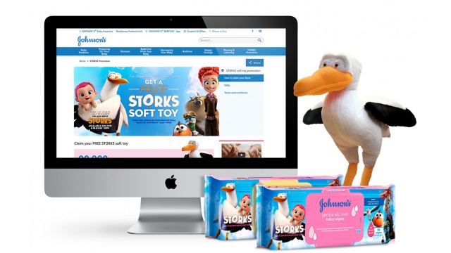 Johnsons Baby Storks On-Pack Promotion by Sayhello Agency