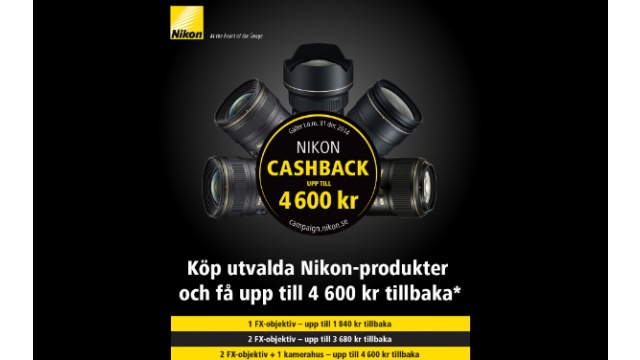 Nikon Lens Cashback Campaign by Sales-Promotions