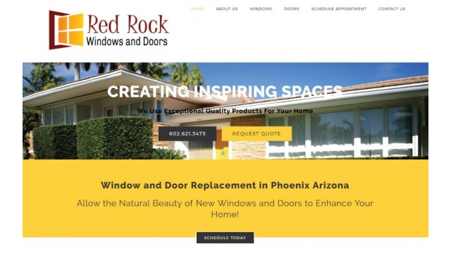 Red Rock Windows and Doors Campaign by Salterra Web Service