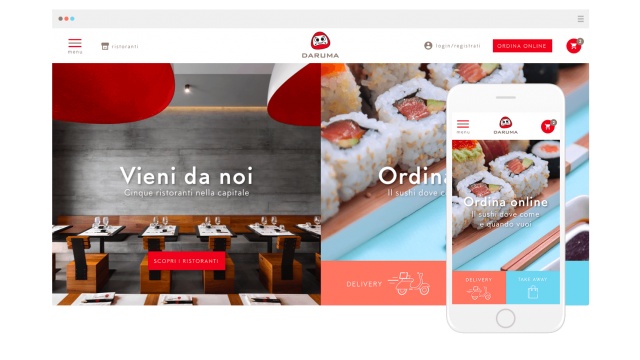 Daruma Sushi Web Marketing by Secret Key