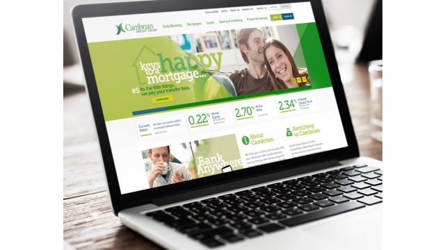 Cambrian Credit Union Website by Sherpa Marketing