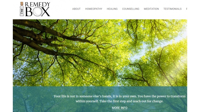 Yorkshire Alternative Therapist Website by Sentiva Web Design