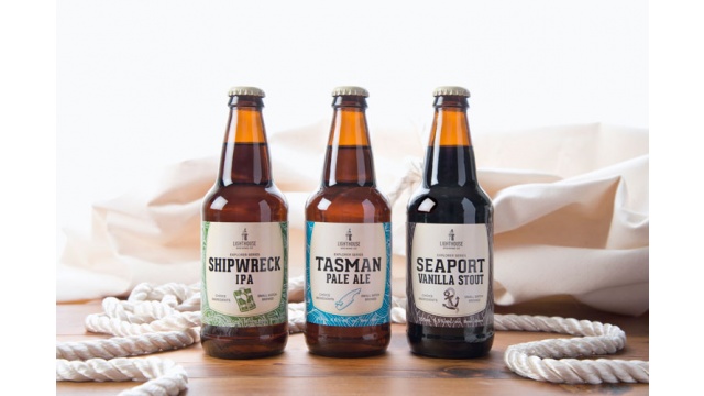 Lighthouse Brewing Company Packaging by Saint Bernadine Mission Communications