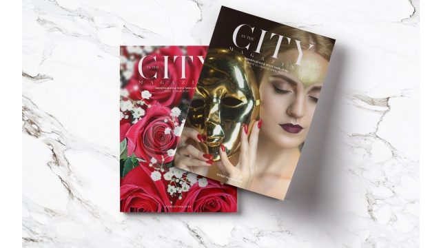 In The City Magazine Birmingham and Manchester Brand Identity by Saint Creative Studios