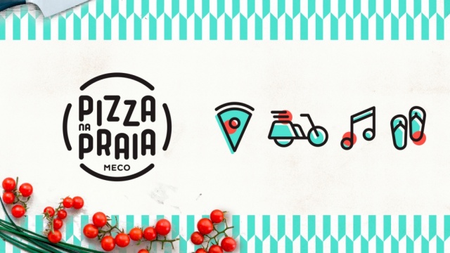 Pizza na Praia Branding by Shift Thinkers