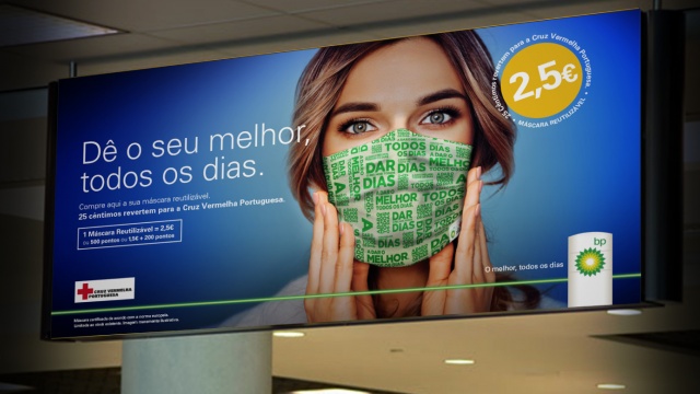 360 Campaign BP Portugal - Covid 19 Masks by Shift Thinkers