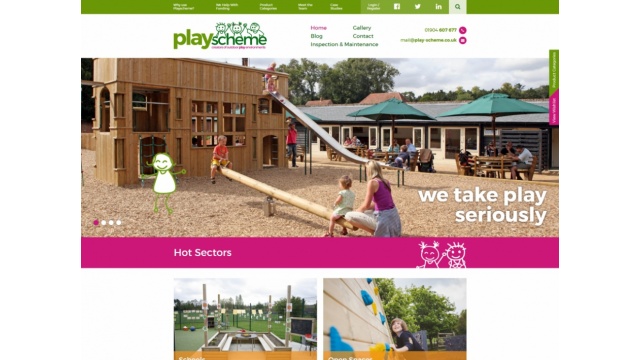 Playscheme Web Design by See Green