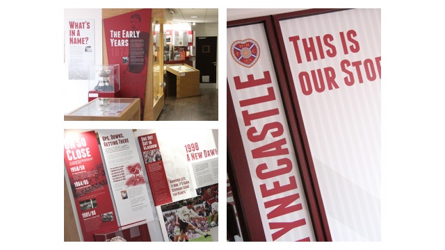 Heart of Midlothian FC Museum by Shaw Marketing &amp; Design