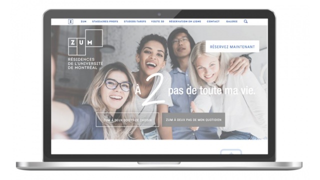 UdeM – Site Web by Sauterelle Design Inc
