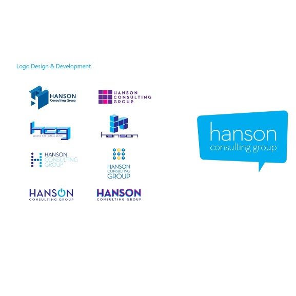 Hanson Logo Development by Jones Advertising